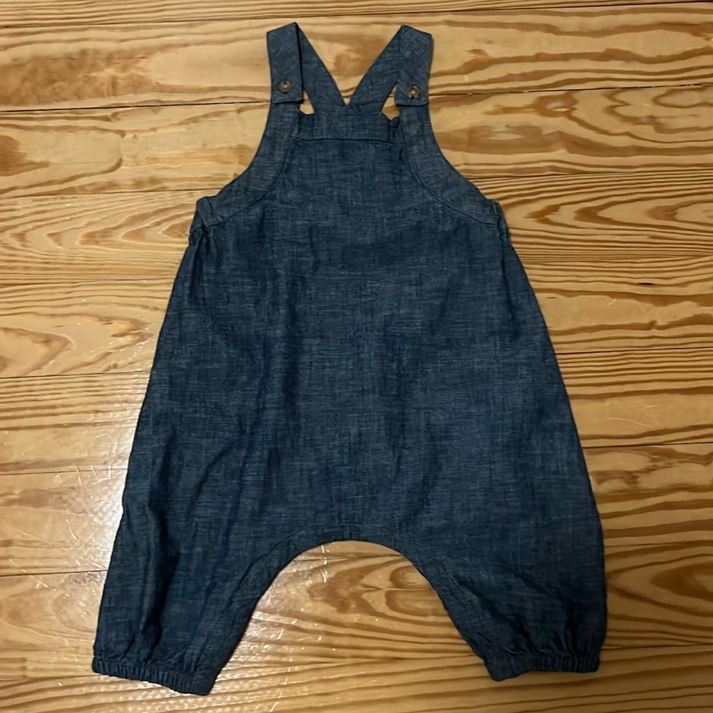 Denim romper
